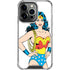 DC Comics Wonder Woman Classic Art Pose iPhone 14 Pro Clear Case